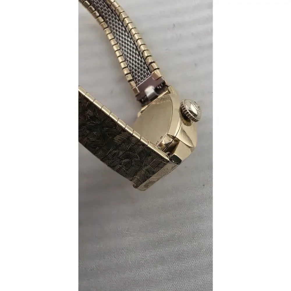 Vintage 60s Lady Hamilton 10K Gold Filled 17J Cal 780 Movement Cocktail Watch